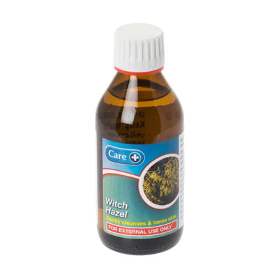 Witch Hazel 200ml bottle for external use, cleanses and tones skin.