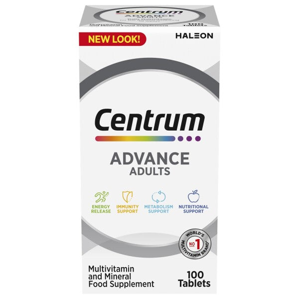 Centrum Advance Adults 100 Tablets