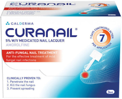 Curanail 5% Fungal Nail Treatment - 3ml | Curanail Nail Fungus Treatment
