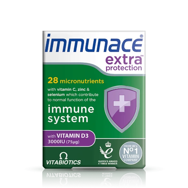 Vitabiotics Immunace Extra Protection 30 Tablets