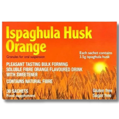 Ispaghula Husk Orange Drink Sachets Pack of 30