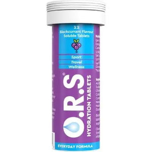 ORS Hydration Tablets Blackcurrant