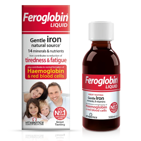 Vitabiotics Organic Feroglobin Liquid 500ml