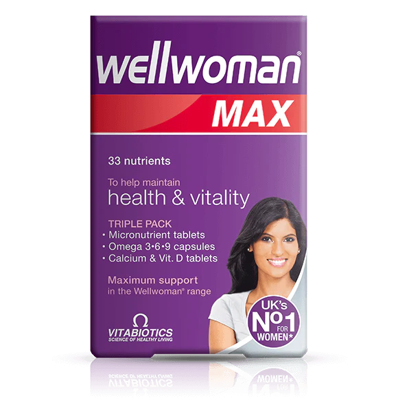 Vitabiotics Wellwoman Max 84 Tablets With Omega 3-6-9