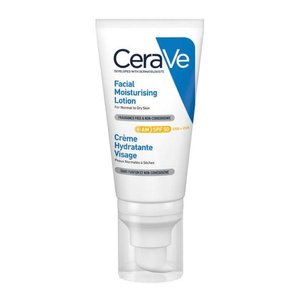 cerave am facial moisturising lotion spf 50