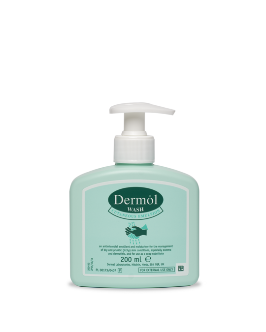 Get Dermol Wash 200ml Cutaneous Emulsion For Eczema And Dermatitis