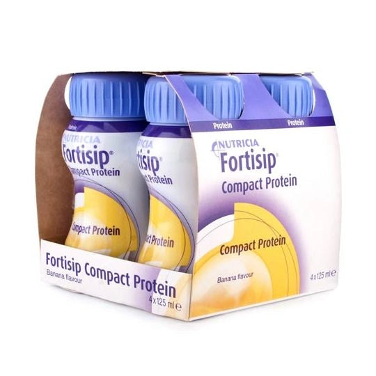 Nutricia Fortisip Compact Protein Banana 4x125ml
