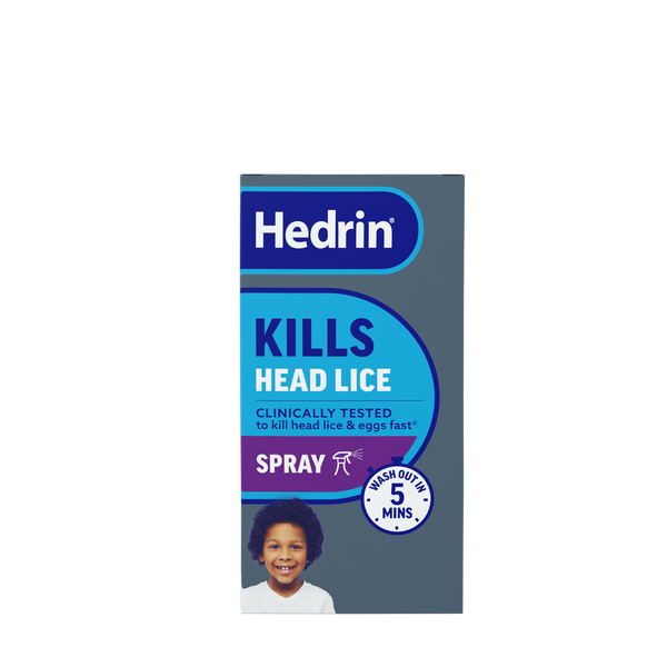 hedrin once spray gel 60ml front view