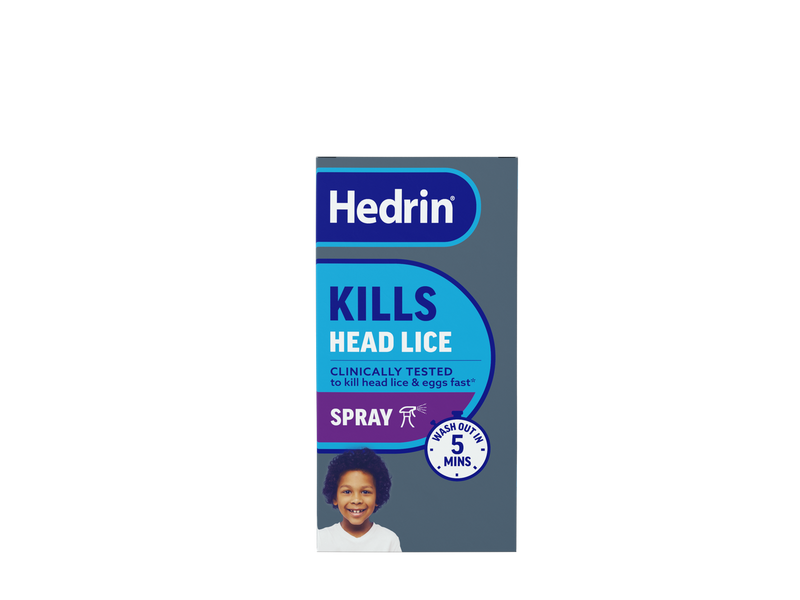hedrin once spray gel 60ml front view