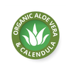 organic aloevera and calendula logo