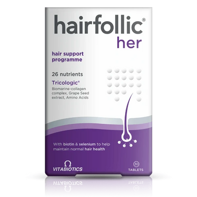 vitabiotics hairfollic her front view of the box