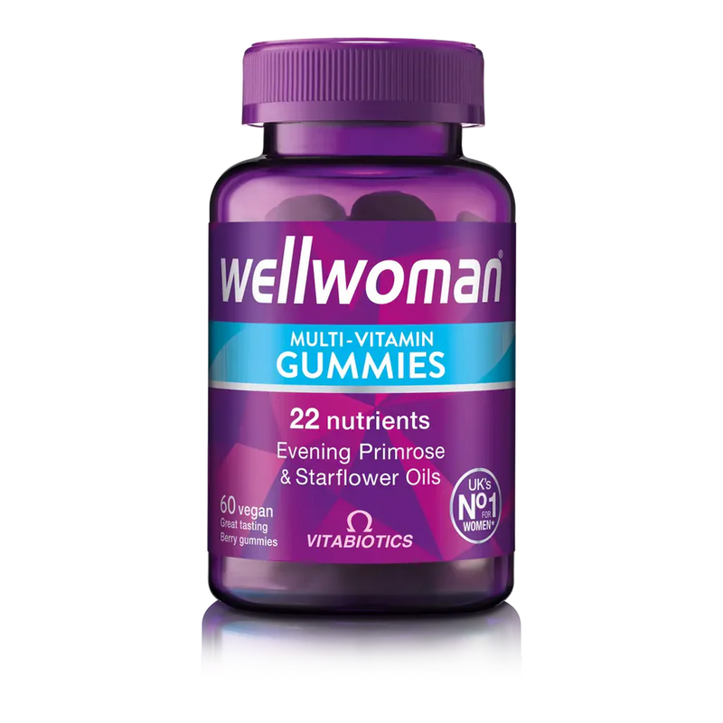 Vitabiotics Wellwoman Multivitamin 60 Gummies