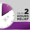 Strepsils Extra Triple Action Blackcurrant 24s Give relief for upto 2 hours image