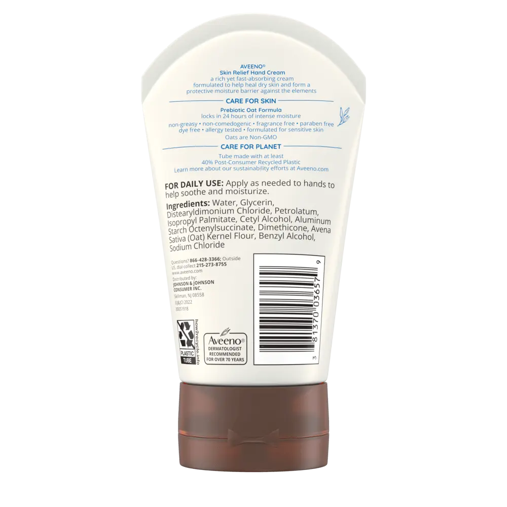 Aveeno Skin Relief Hand Cream with Prebiotic Oat