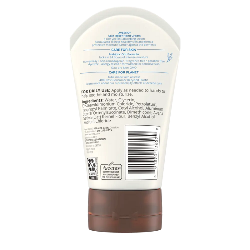 Aveeno Skin Relief Hand Cream with Prebiotic Oat