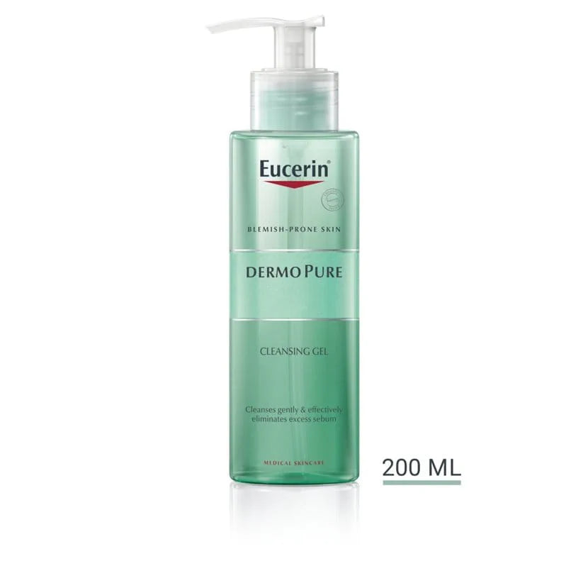 Eucerin DermoPure Cleansing Gel Face Wash 200ml