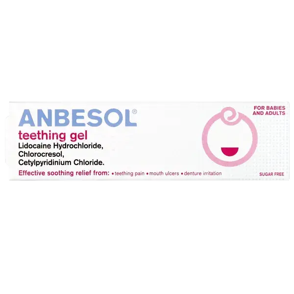 Anbesol Teething Gel For Infants And Adults 10g
