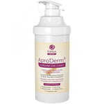 AproDerm Colloidal Oat Cream 500ml bottle with white pump on a white background