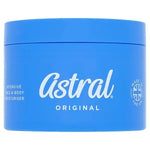 Astral Original Cream 500ml: Blue 500ml tub of Astral Original Intensive Face & Body Moisturiser.