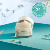 Calm+Restore Oat Gel Moisturiser with 24-hour moisturisation and oat gel texture.