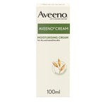 Aveeno moisturizing cream 100ml box on a white background