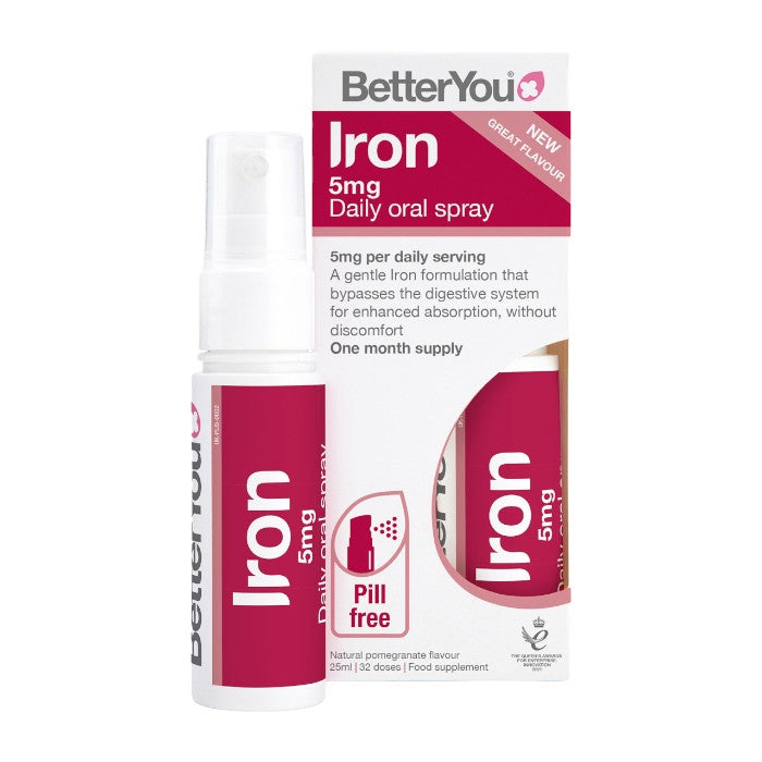 BETTER YOU IRON DAILY ORAL SPRAY 25ML