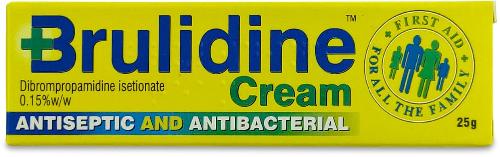 Brulidine Cream - Antiseptic and Antibacterial Cream for Cuts, Grazes, and Burns
First Aid Cream for Minor Skin Injuries
Wound Healing Cream with Antiseptic Properties