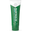 Green tube of Biofreeze Gel 118ml on a white background