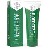 Biofreeze gel tube and packaging on a white background