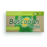Buscopan 20 Tablets For Stomach Cramps