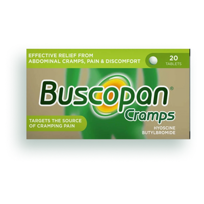 Buscopan 20 Tablets For Stomach Cramps