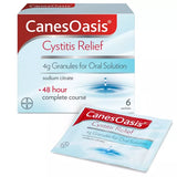 Canesoasis Cystitis Relief Cranberry Flavour Oral Solution - 6 sachets