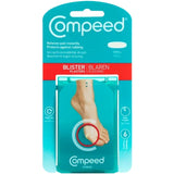 Compeed blister plaster packaging on a white background