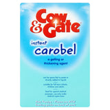 Cow &amp; Gate Instant Carobel Milk Thickener packaging with blue and red design