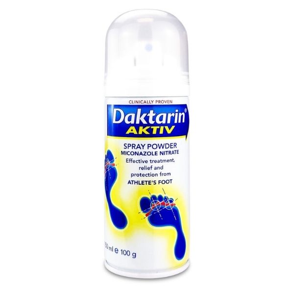 Daktarin Aktiv Spray Powder: Effective Relief from Athlete's Foot