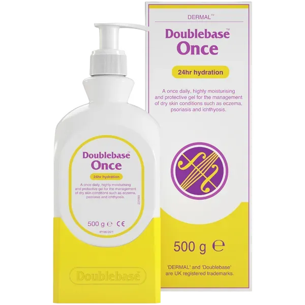 Doublebase Once Gel 24hr Hydration 500g 