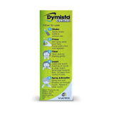 Dymista Control packaging with usage instructions on a white background