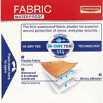 ElastoPlast waterproof fabric bandages, 18 strips with bacteria shield protection