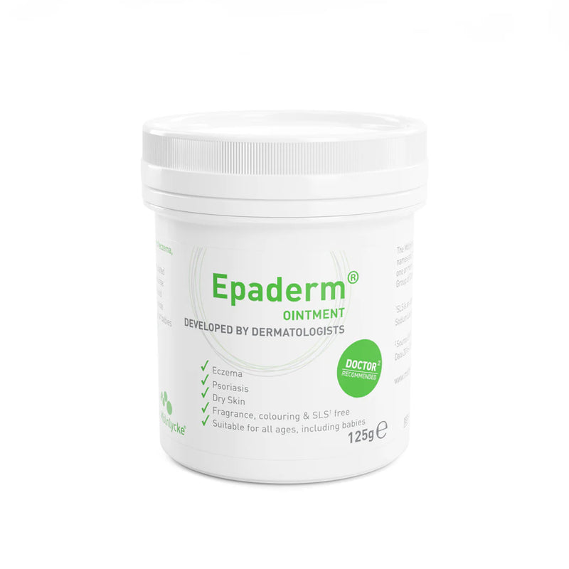 epaderm ointment 125g​ container on a white background