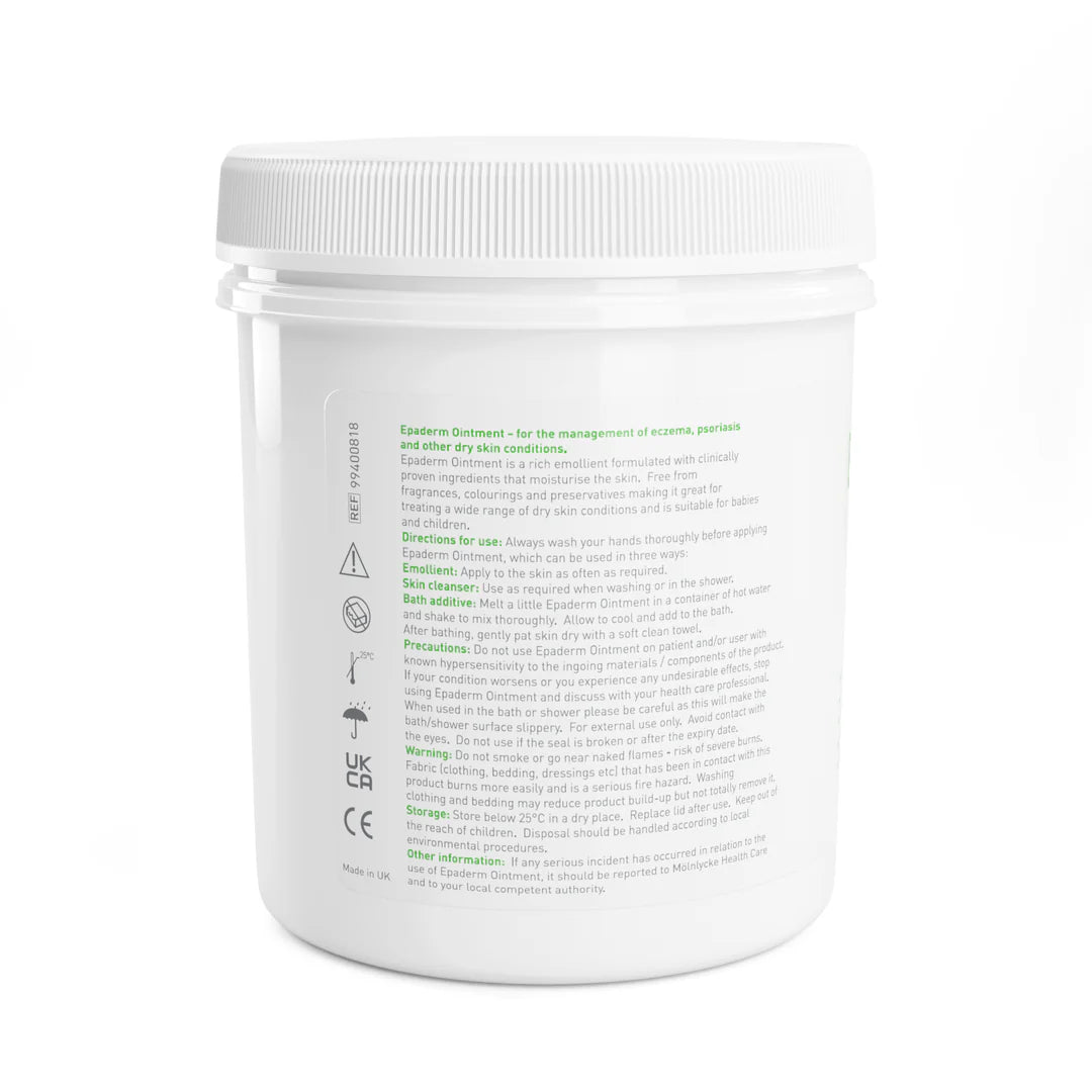 epaderm ointment 1kg​ with text on a white background