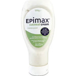 Epimax Oatmeal Cream 100g packaging with oat symbol and moisturizing label