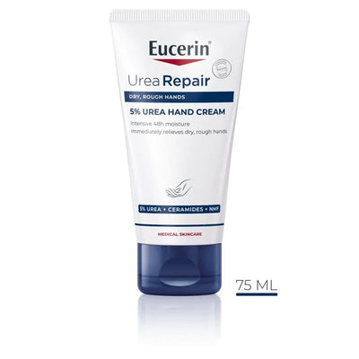 Eucerin Urea Repair Plus 5% Urea Hand Cream - 75mL