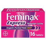 Feminax Express 342mg 16 Tablets for Period Pain Relief