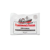 Fisherman's Friend Original Menthol & Eucalyptus Lozenges 25g packaging.