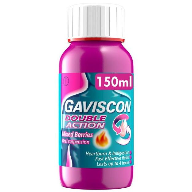 Gaviscon Double Action Mixed Berries Liquid 150ml
