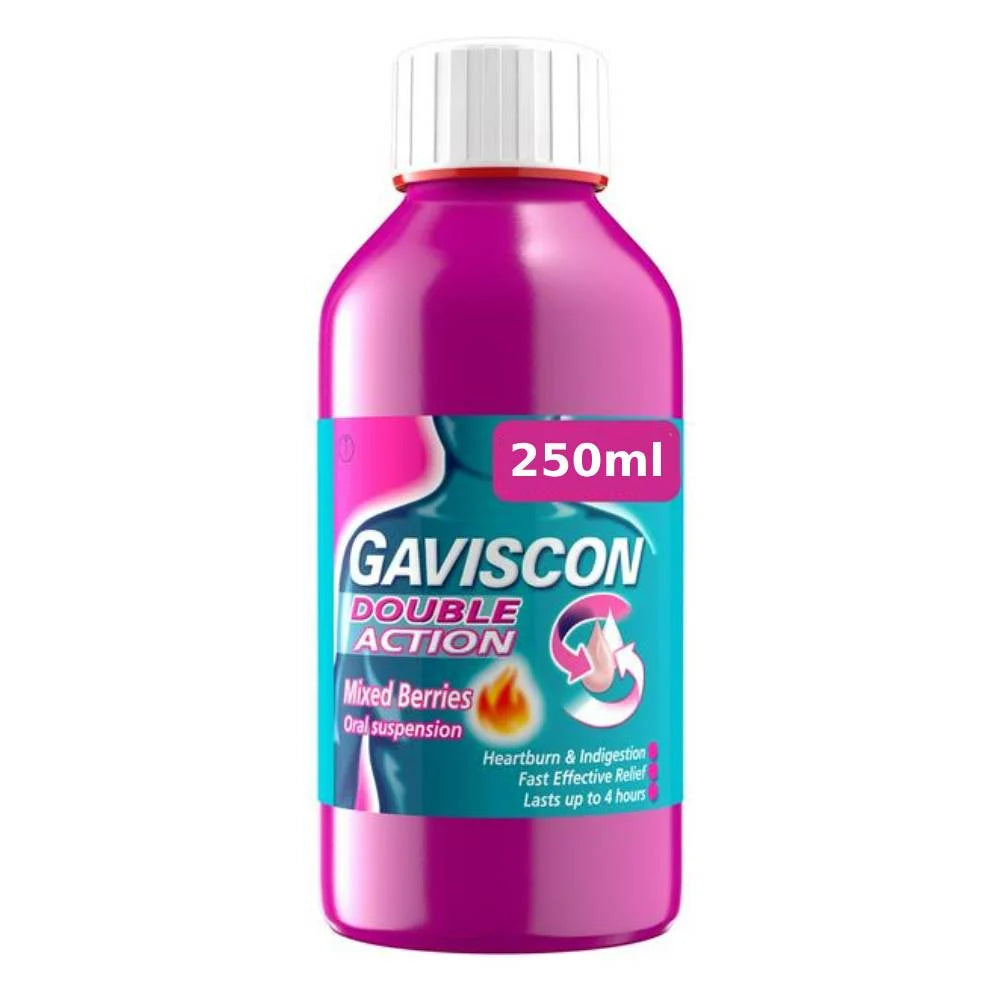 Gaviscon Double Action Mixed Berries 250ml
