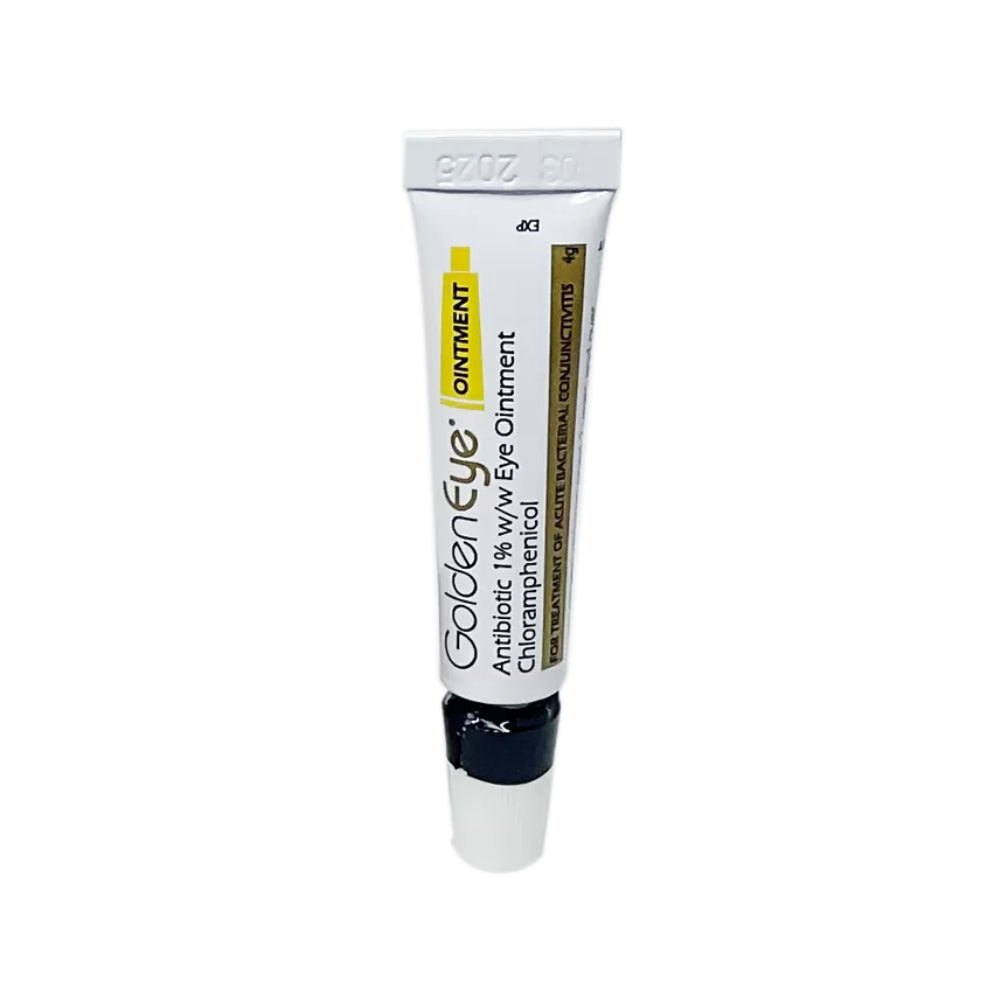 Golden Eye Antibiotic 1% w/w Chloramphenicol Eye Ointment 4g