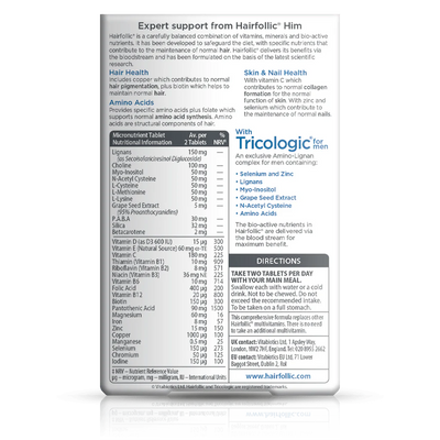 Hairfollic Him a hair growth supplements for men