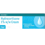 Numark Hydrocortisone 1% w/w Cream packaging on a white background