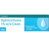 Numark Hydrocortisone 1% w/w Cream packaging on a white background